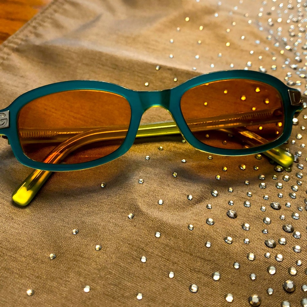 Dolce&Gabbana Vintage sunglasses bluegreenbrown